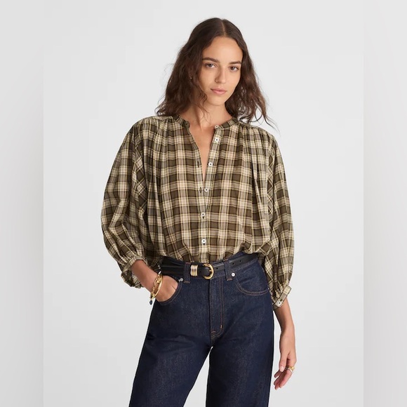 Madewell Tops - Balloon-Sleeve Top